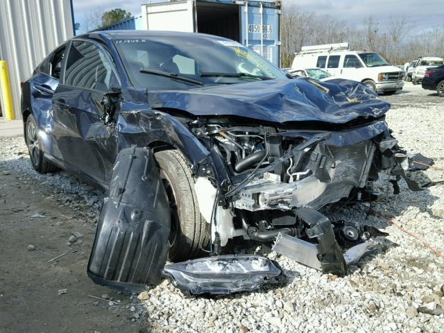 19XFC1F46HE025604 - 2017 HONDA CIVIC EX ლურჯი ფოტო 1