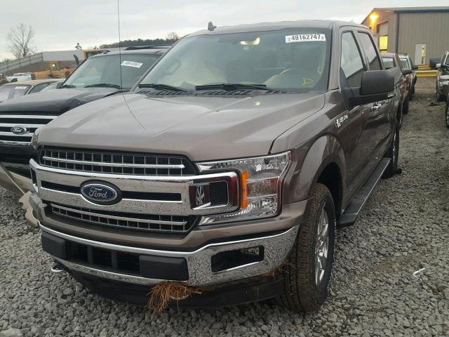 1FTEW1EG6JFA56913 - 2018 FORD F150 SUPER GOLD photo 2