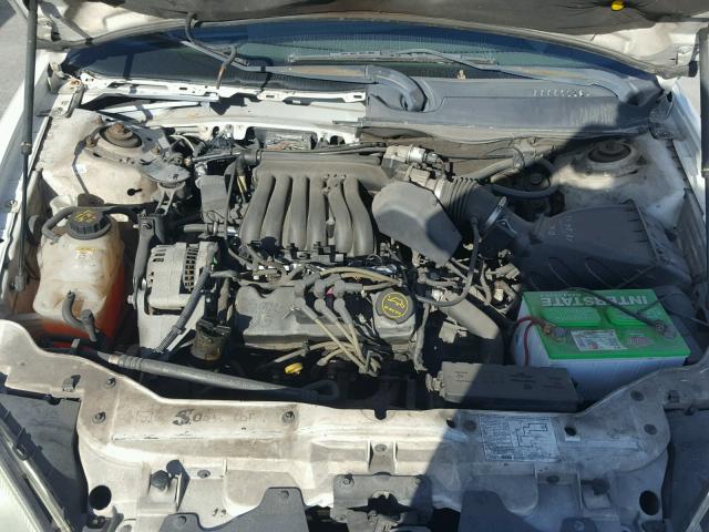 1FAFP53U73A148538 - 2003 FORD TAURUS SE WHITE photo 7