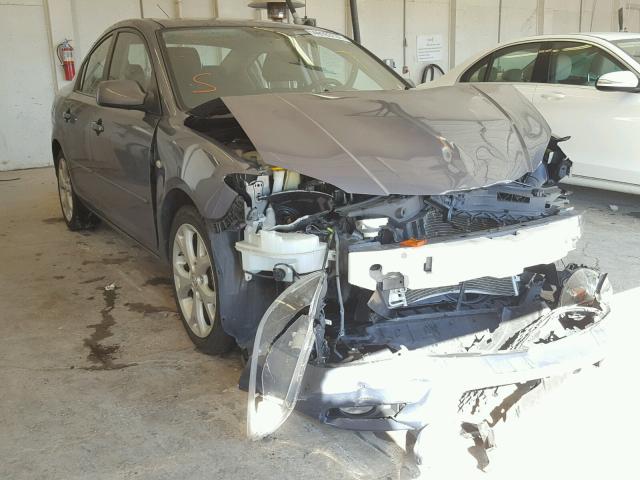 JM1BK32F681139481 - 2008 MAZDA 3 I GRAY photo 1