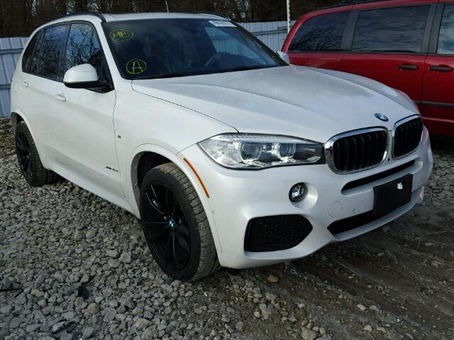 5UXKS4C37H0N15524 - 2017 BMW X5 XDRIVE3 WHITE photo 1