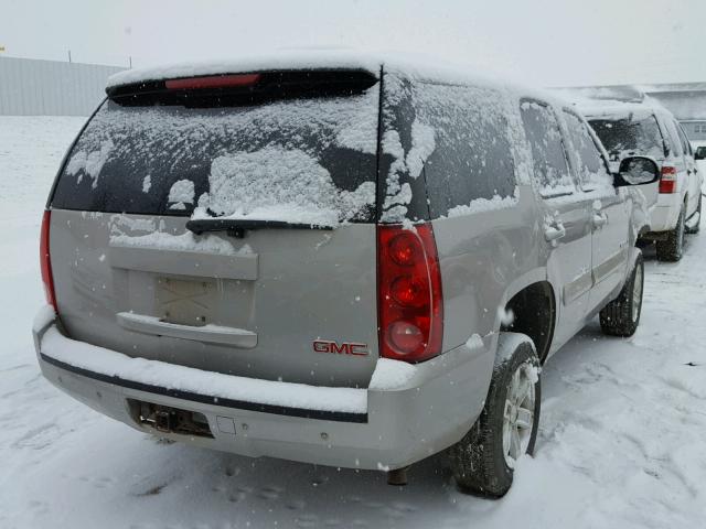 1GKFK13067J290808 - 2007 GMC YUKON TAN photo 4