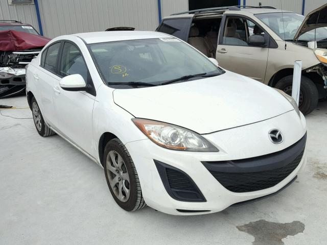 JM1BL1UF6B1421660 - 2011 MAZDA 3 I WHITE photo 1