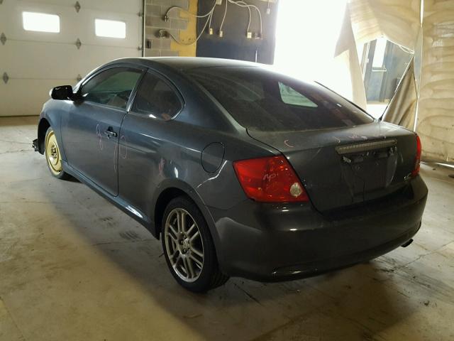 JTKDE167X60126171 - 2006 TOYOTA SCION TC GRAY photo 3