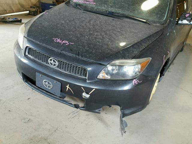 JTKDE167X60126171 - 2006 TOYOTA SCION TC ნაცრისფერი ფოტო 9