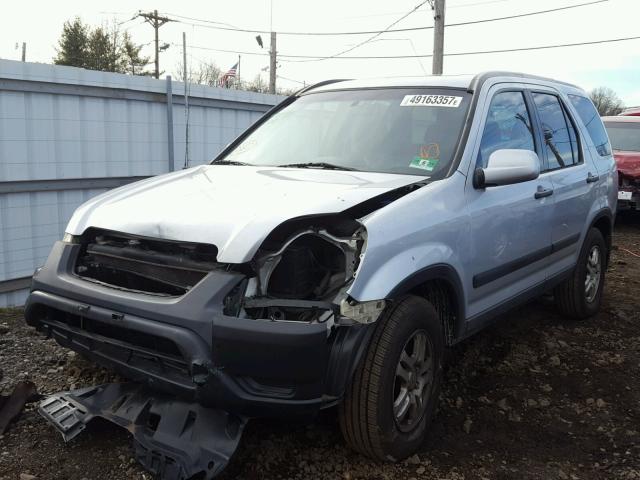 SHSRD78824U237913 - 2004 HONDA CR-V EX SILVER photo 2