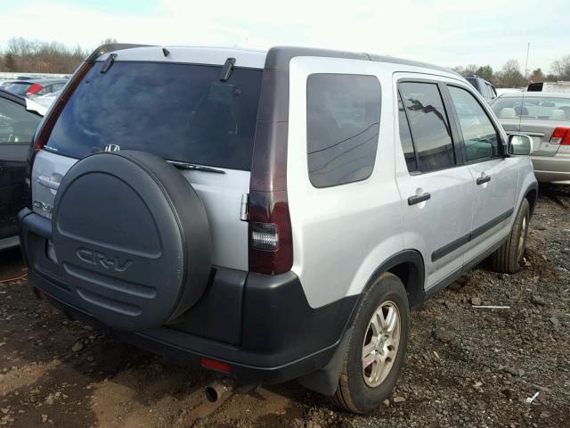 SHSRD78824U237913 - 2004 HONDA CR-V EX SILVER photo 4