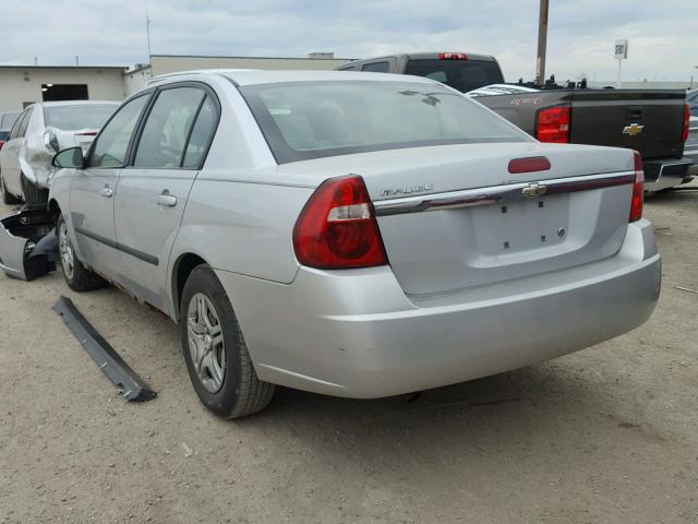 1G1ZS52F75F293828 - 2005 CHEVROLET MALIBU SILVER photo 3