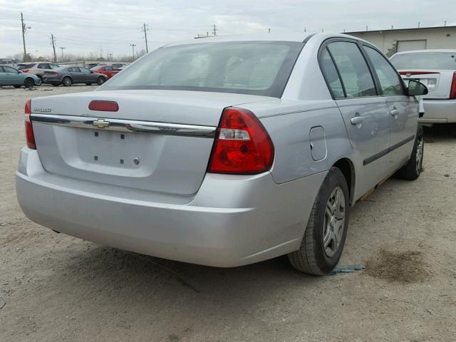 1G1ZS52F75F293828 - 2005 CHEVROLET MALIBU SILVER photo 4