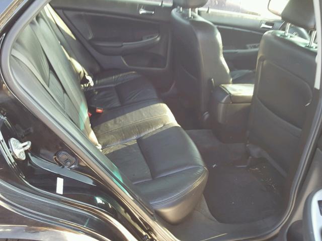 1HGCM66547A094073 - 2007 HONDA ACCORD EX BLACK photo 6