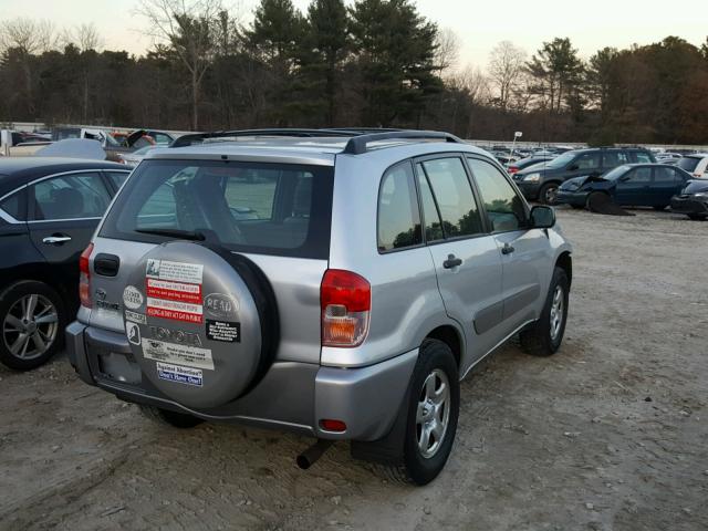 JTEGH20V530095735 - 2003 TOYOTA RAV4 GRAY photo 4