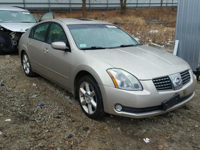 1N4BA41E54C925276 - 2004 NISSAN MAXIMA SE BEIGE photo 1