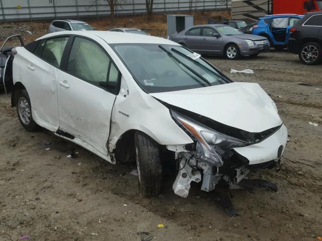 JTDKBRFU8G3012875 - 2016 TOYOTA PRIUS WHITE photo 1