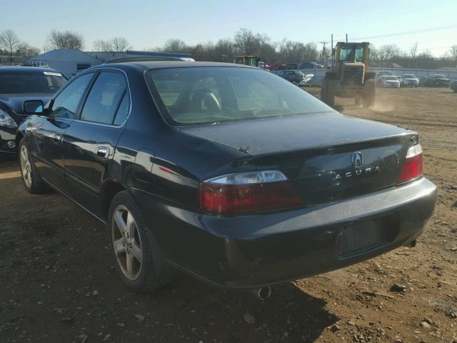 19UUA56932A019139 - 2002 ACURA 3.2TL TYPE BLACK photo 3