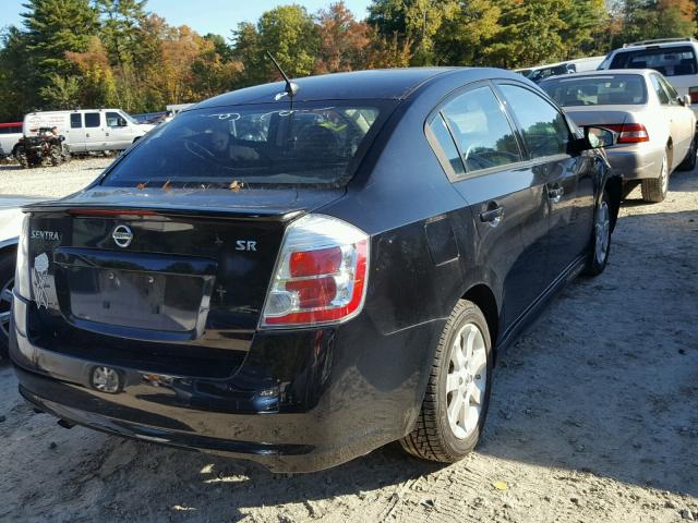 3N1AB6AP4BL642999 - 2011 NISSAN SENTRA 2.0 BLACK photo 4