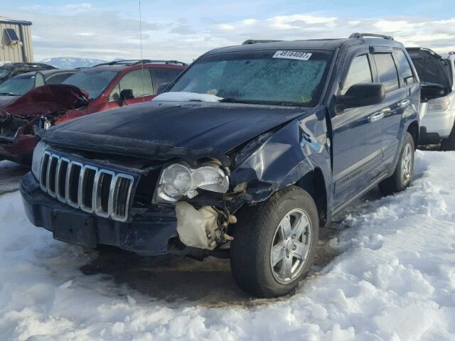 1J4HR48N85C598550 - 2005 JEEP GRAND CHER BLUE photo 2