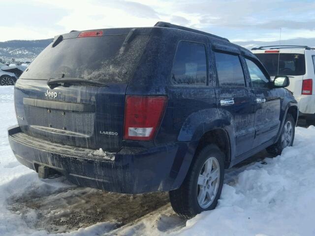 1J4HR48N85C598550 - 2005 JEEP GRAND CHER BLUE photo 4