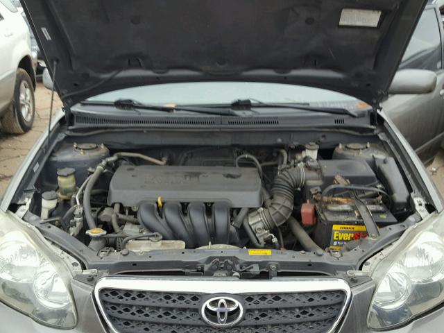 1NXBR32E36Z601991 - 2006 TOYOTA COROLLA CE GRAY photo 7