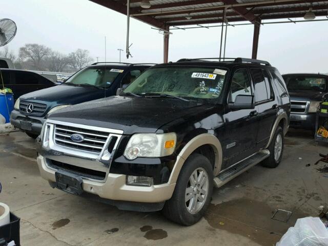 1FMEU64E37UA73011 - 2007 FORD EXPLORER E BLACK photo 2