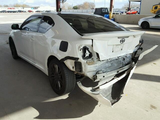 JTKJF5C70D3064593 - 2013 TOYOTA SCION TC WHITE photo 3