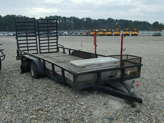 YD040SHELTER04 - 2010 UTILITY TRAILER BLACK photo 1