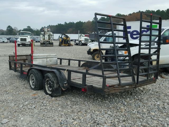 YD040SHELTER04 - 2010 UTILITY TRAILER BLACK photo 3