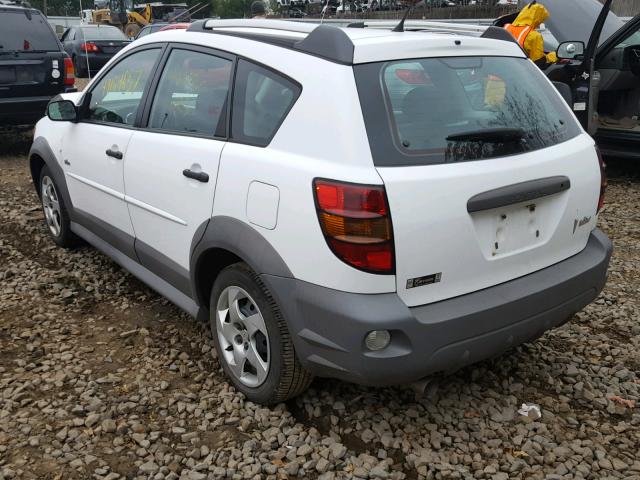 5Y2SL65887Z412402 - 2007 PONTIAC VIBE WHITE photo 3