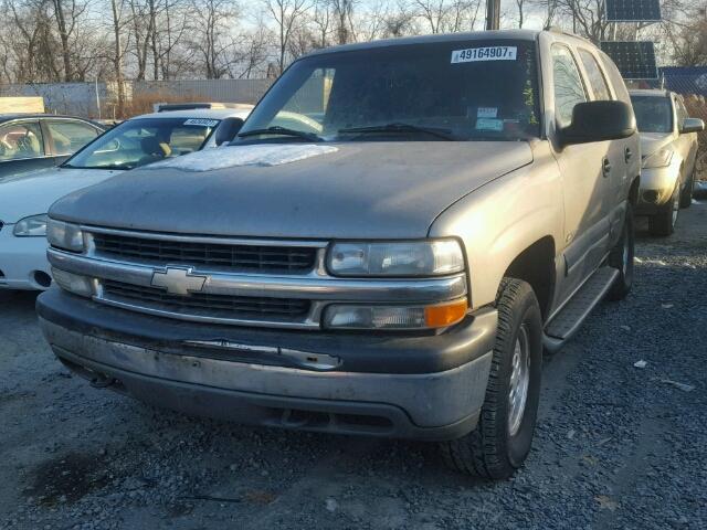 1GNEK13T41J289656 - 2001 CHEVROLET TAHOE K150 TAN photo 2