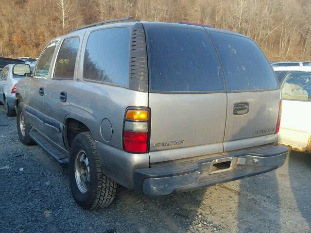 1GNEK13T41J289656 - 2001 CHEVROLET TAHOE K150 TAN photo 3