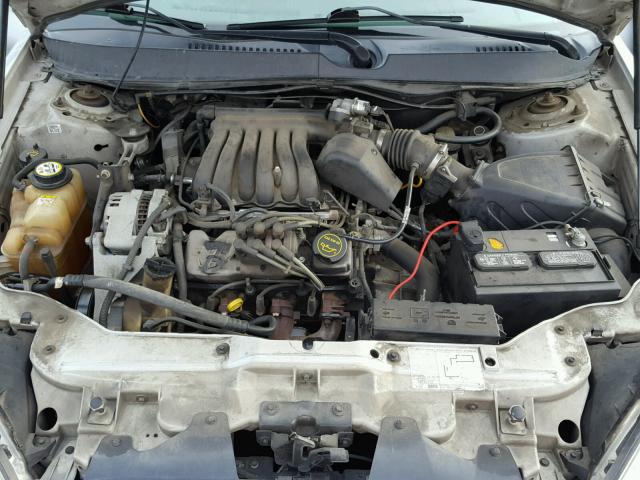 1FAFP53U23A253083 - 2003 FORD TAURUS SE SILVER photo 7