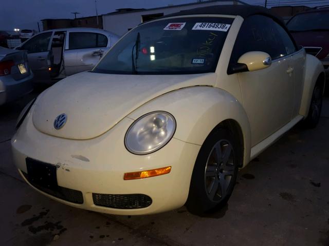 3VWRG31Y76M332528 - 2006 VOLKSWAGEN NEW BEETLE Krem foto 2