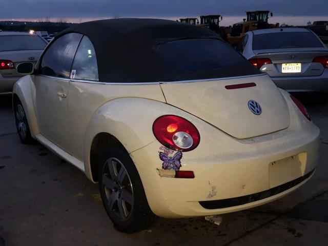 3VWRG31Y76M332528 - 2006 VOLKSWAGEN NEW BEETLE Krem foto 3