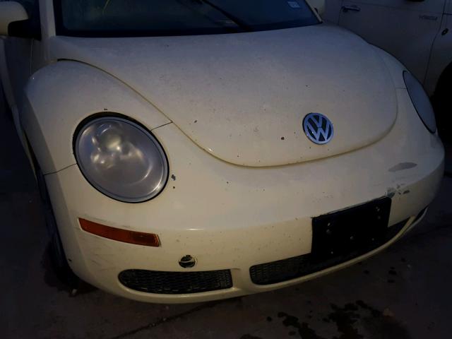 3VWRG31Y76M332528 - 2006 VOLKSWAGEN NEW BEETLE Krem foto 9