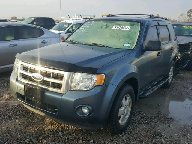 1FMCU0C74CKC06386 - 2012 FORD ESCAPE XLS BLUE photo 2