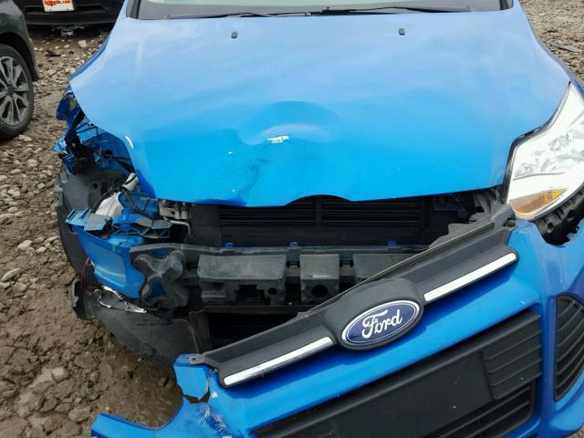 1FADP3F26EL361526 - 2014 FORD FOCUS SE BLUE photo 7