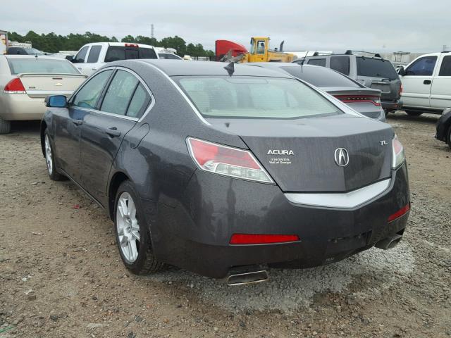 19UUA86219A025309 - 2009 ACURA TL GRAY photo 3