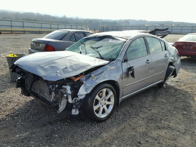 1N4BA41E97C842521 - 2007 NISSAN MAXIMA SE SILVER photo 2