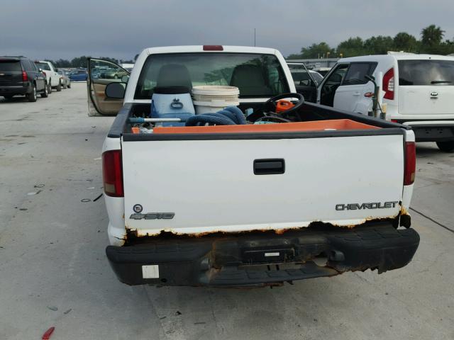 1GCCS14H138261639 - 2003 CHEVROLET S TRUCK S1 WHITE photo 6