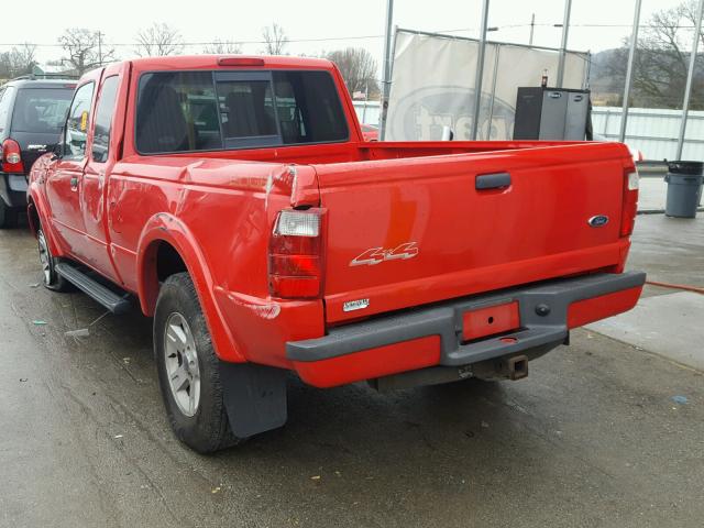 1FTZR45E84PA29817 - 2004 FORD RANGER SUP RED photo 3