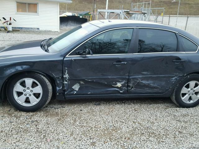 2G1WT55N181256756 - 2008 CHEVROLET IMPALA LT GRAY photo 9