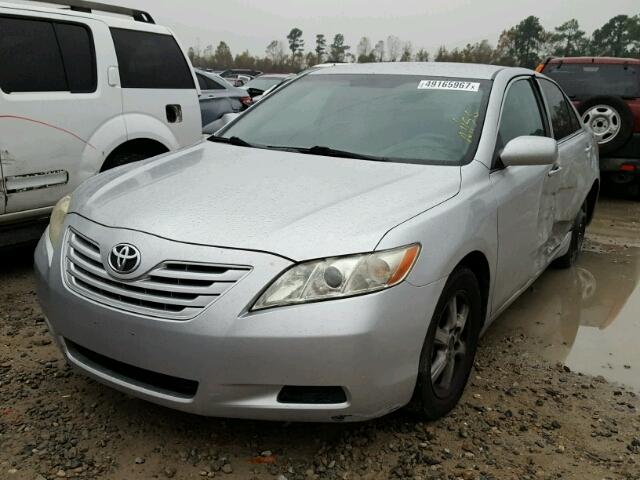 4T1BE46K17U132967 - 2007 TOYOTA CAMRY NEW SILVER photo 2