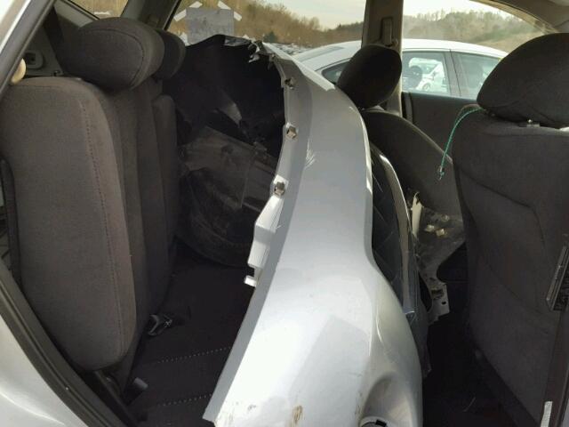 JN8AZ08W57W654667 - 2007 NISSAN MURANO SL SILVER photo 6