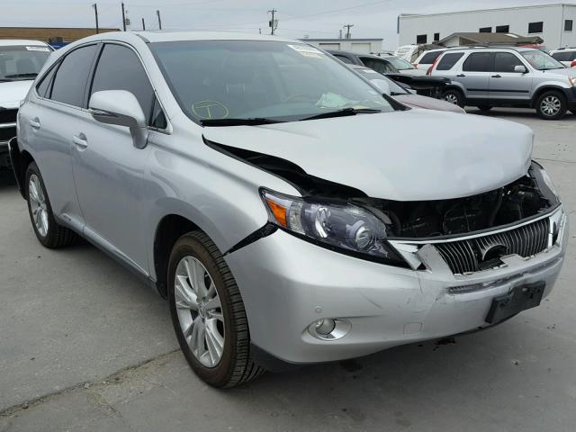 JTJZB1BAXA2400177 - 2010 LEXUS RX 450 SILVER photo 1