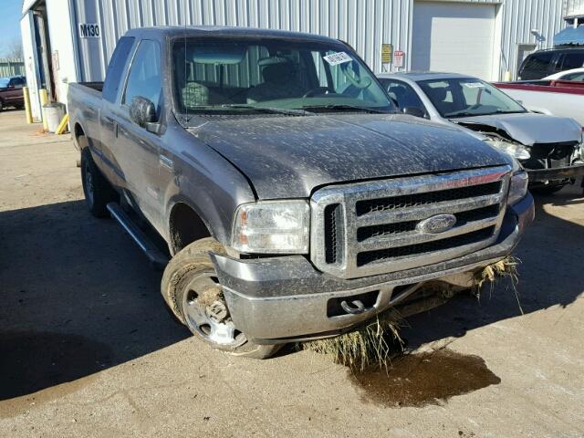 1FTSX21P06EA37850 - 2006 FORD F250 SUPER CHARCOAL photo 1