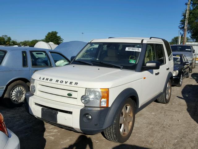 SALAG25478A477675 - 2008 LAND ROVER LR3 HSE WHITE photo 2