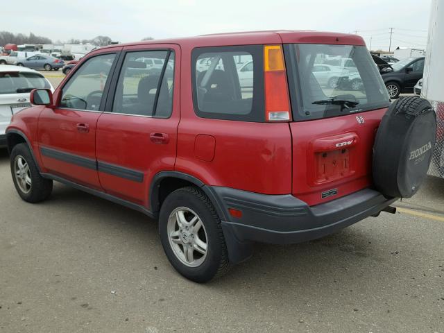 JHLRD18661C004499 - 2001 HONDA CR-V EX RED photo 3