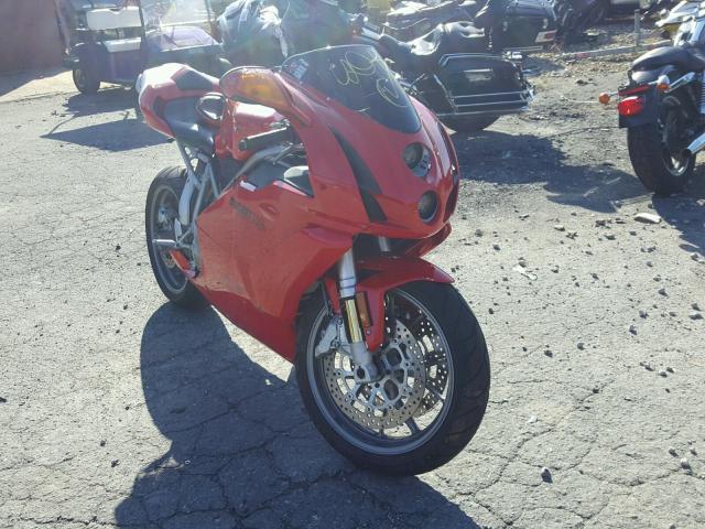 ZDM1UB3S24B004163 - 2004 DUCATI 749 BIPOST RED photo 1