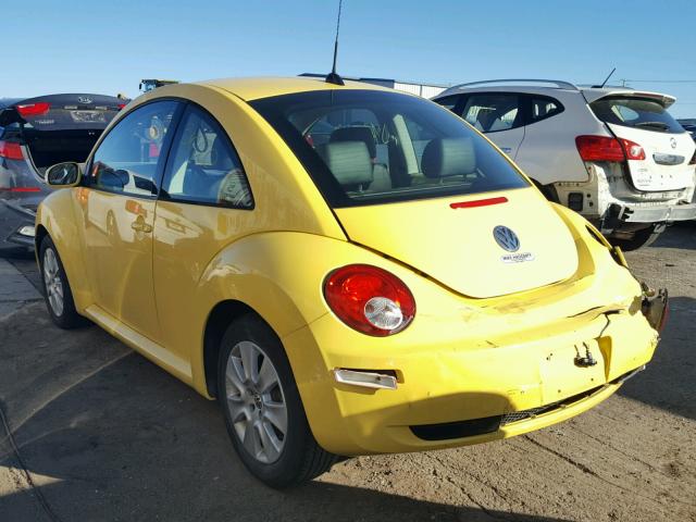 3VWRW31C88M527354 - 2008 VOLKSWAGEN NEW BEETLE 黄色 照片 3