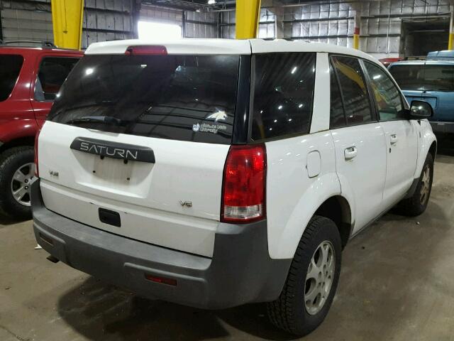 5GZCZ53484S826523 - 2004 SATURN VUE WHITE photo 4