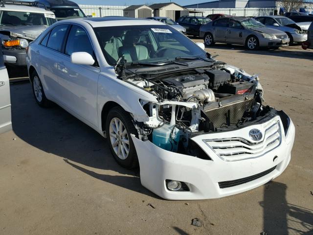 4T1BF3EK6AU505629 - 2010 TOYOTA CAMRY BASE WHITE photo 1